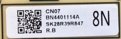 FUENTE DE PODER PARA TV SAMSUNG QLED / NUMERO DE PARTE BN4401114A / L55SA8NA_APN / BN44-01114A / NUMERO DE PANEL / CY-TA055FMEV1H / CY-TA050FLNV1H / DISPLAY V500DK4-Q01 / MODELOS QN50QN90 / QN50QN90AAFXZA DA01 / QN50QN9DAAFXZA DA01 / QN55QN85AAFXZA BA01 - Imagen 2
